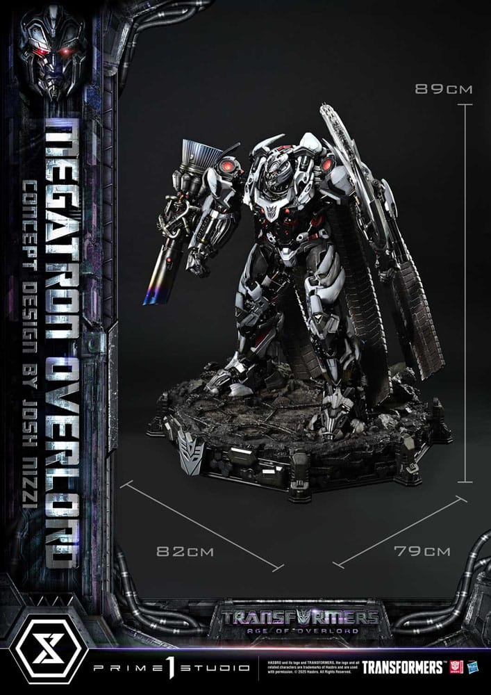 Transformers Generations I Museum Masterline Statue Megatron Overlord (Design by Josh Nizzi) Bonus Version 89 cm