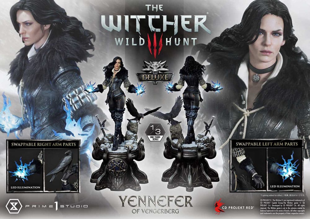 The Witcher Museum Masterline Series Statue Yennefer of Vengerberg Deluxe Bonus Version 84 cm