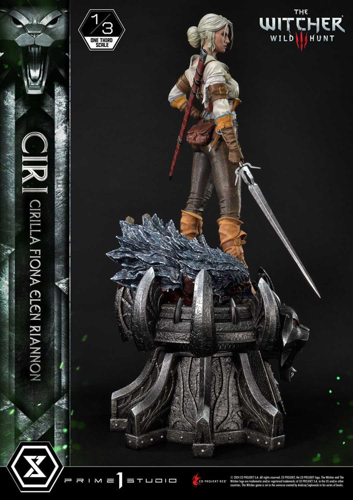 The Witcher 3: Wild Hunt Museum Masterline Statue 1/3 Wild Hunt Ciri Fiona Elen Riannon 81 cm