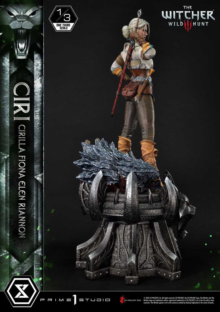 The Witcher 3: Wild Hunt Museum Masterline Statue 1/3 Wild Hunt Ciri Fiona Elen Riannon 81 cm