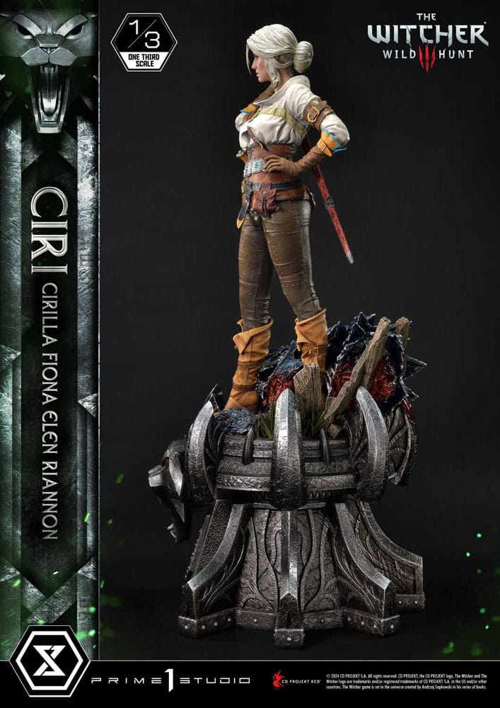 The Witcher 3: Wild Hunt Museum Masterline Statue 1/3 Wild Hunt Ciri Fiona Elen Riannon 81 cm