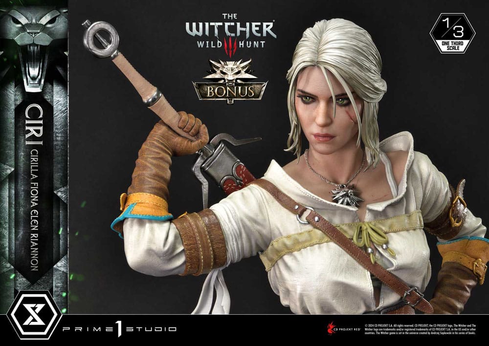 The Witcher 3: Wild Hunt Museum Masterline Statue 1/3 Wild Hunt Ciri Fiona Elen Riannon Bonus Version 81 cm