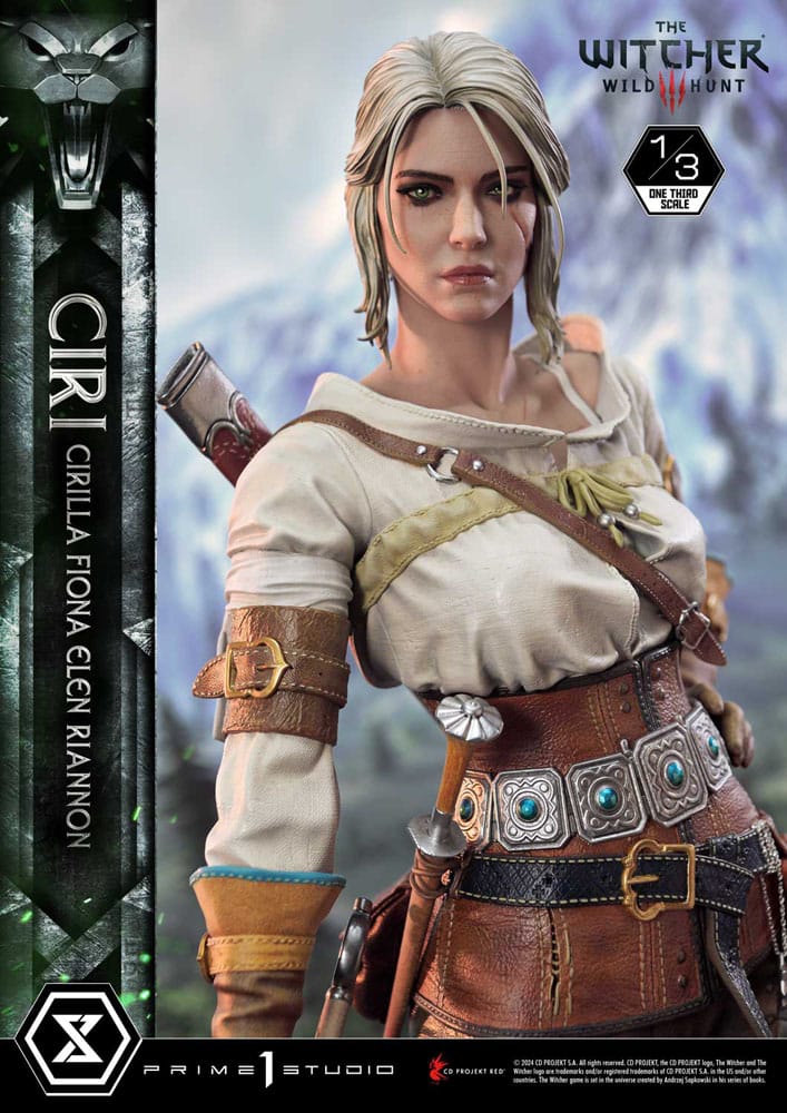 The Witcher 3: Wild Hunt Museum Masterline Statue 1/3 Wild Hunt Ciri Fiona Elen Riannon Bonus Version 81 cm