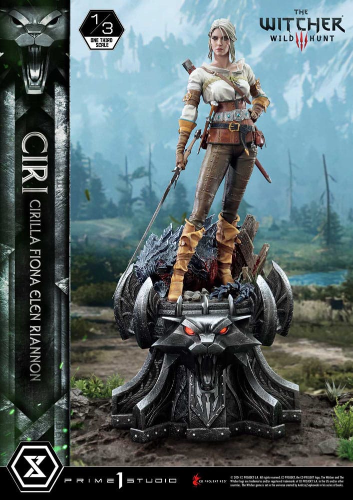 The Witcher 3: Wild Hunt Museum Masterline Statue 1/3 Wild Hunt Ciri Fiona Elen Riannon Bonus Version 81 cm