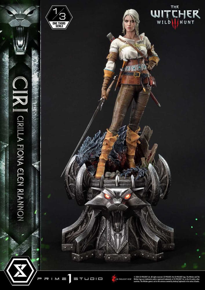 The Witcher 3: Wild Hunt Museum Masterline Statue 1/3 Wild Hunt Ciri Fiona Elen Riannon Bonus Version 81 cm