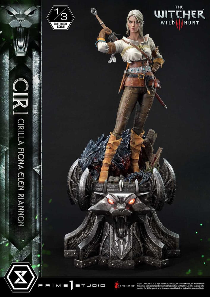 The Witcher 3: Wild Hunt Museum Masterline Statue 1/3 Wild Hunt Ciri Fiona Elen Riannon Bonus Version 81 cm