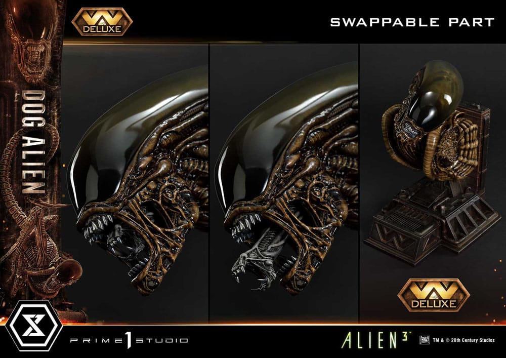 Alien 3 Museum Masterline Series Statue 1/3 Dog Alien XL Deluxe Version 114 cm