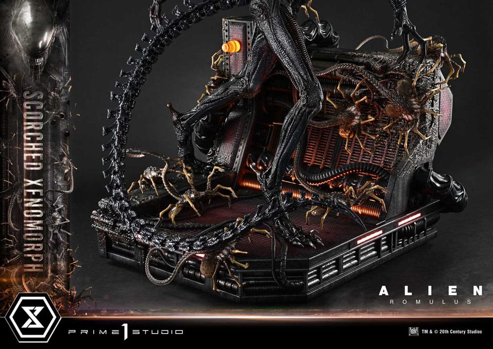 Alien: Romulus Museum Masterline XL Statue 1/3 Scorched Xenomorph 98 cm