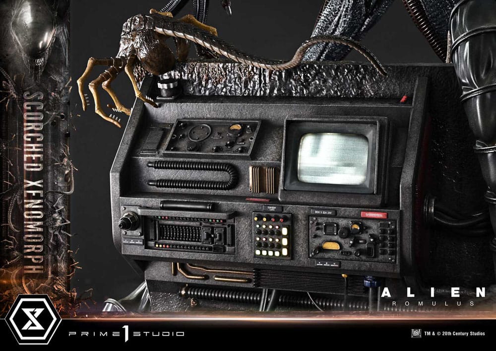Alien: Romulus Museum Masterline XL Statue 1/3 Scorched Xenomorph 98 cm