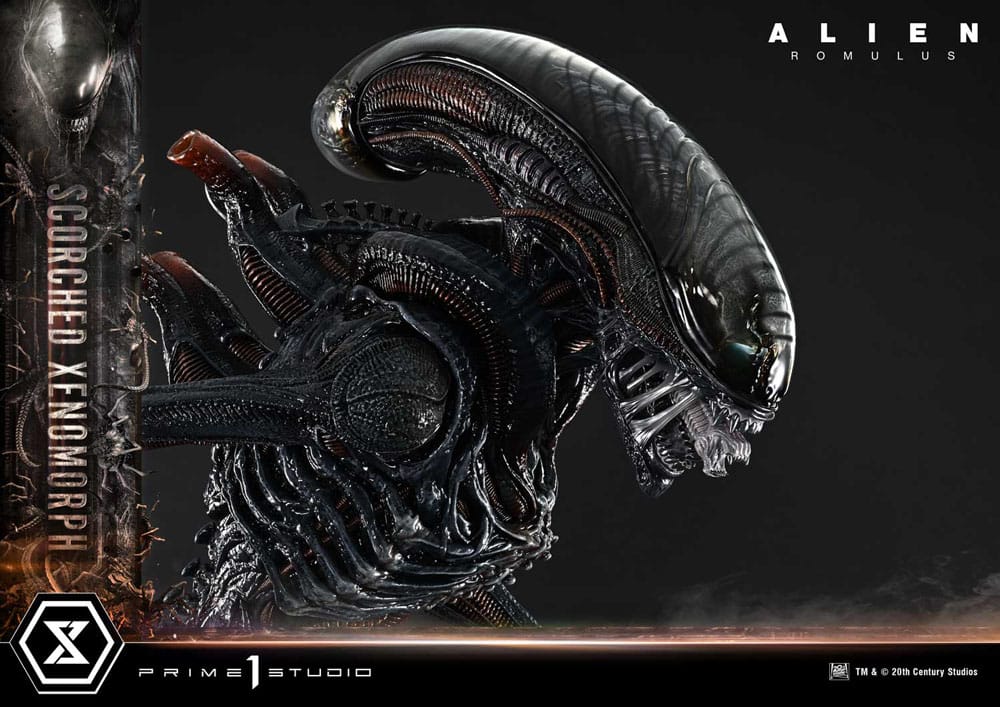 Alien: Romulus Museum Masterline XL Statue 1/3 Scorched Xenomorph 98 cm