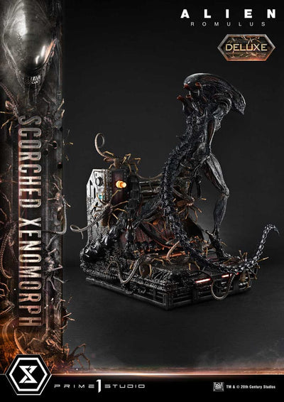 Alien: Romulus Museum Masterline XL Statue 1/3 Scorched Xenomorph Deluxe Version 98 cm