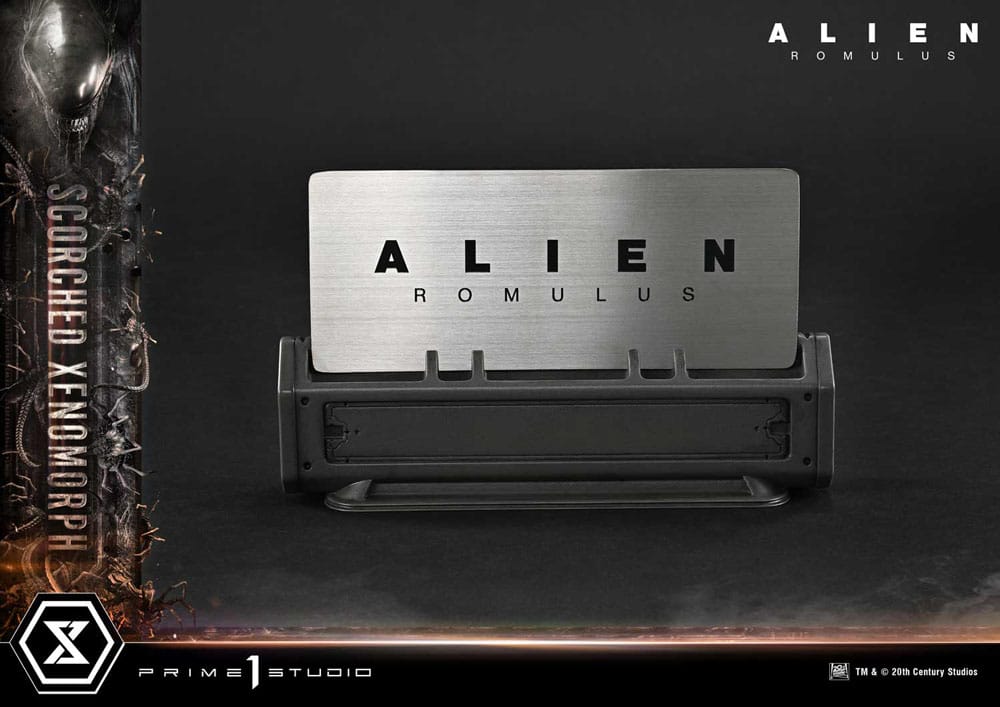 Alien: Romulus Museum Masterline XL Statue 1/3 Scorched Xenomorph Deluxe Version 98 cm