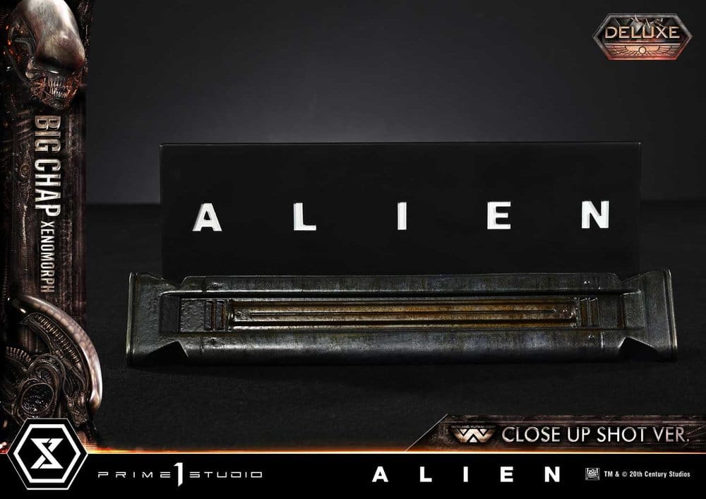 Alien (Film) Museum Masterline XL Statue 1/3 Big Chap Xenomorph Close Up Shot Ver. Deluxe Version 100 cm