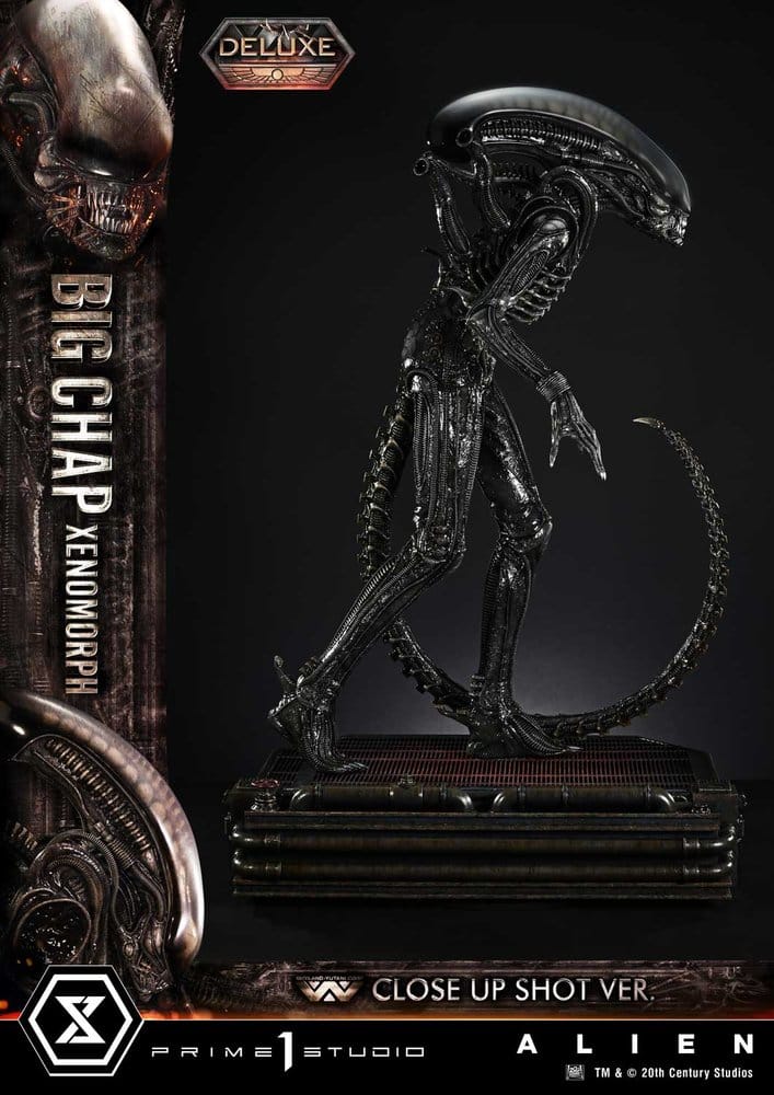Alien (Film) Museum Masterline XL Statue 1/3 Big Chap Xenomorph Close Up Shot Ver. Deluxe Version 100 cm