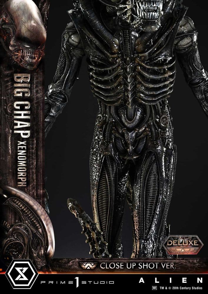 Alien (Film) Museum Masterline XL Statue 1/3 Big Chap Xenomorph Close Up Shot Ver. Deluxe Version 100 cm