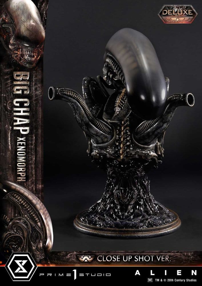 Alien (Film) Museum Masterline XL Statue 1/3 Big Chap Xenomorph Close Up Shot Ver. Deluxe Version 100 cm