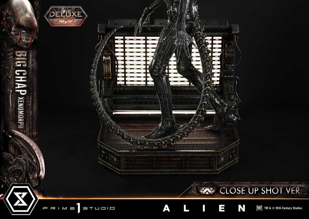 Alien (Film) Museum Masterline XL Statue 1/3 Big Chap Xenomorph Close Up Shot Ver. Deluxe Version 100 cm