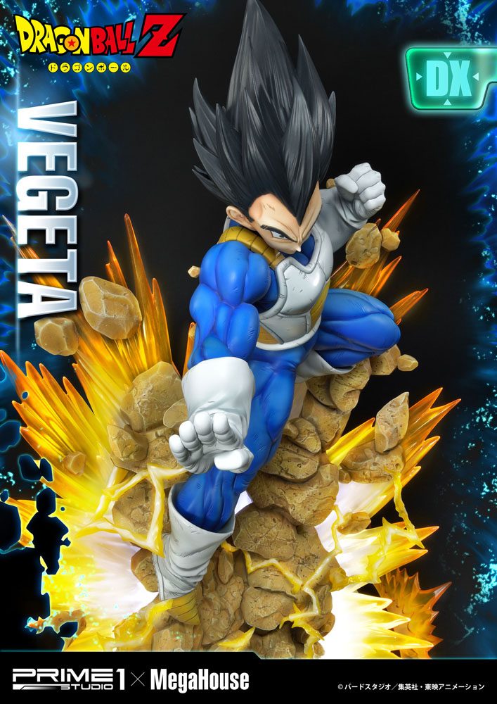 Dragon Ball Z Statue 1/4 Super Saiyan Vegeta Deluxe Version 64 cm - Damaged packaging