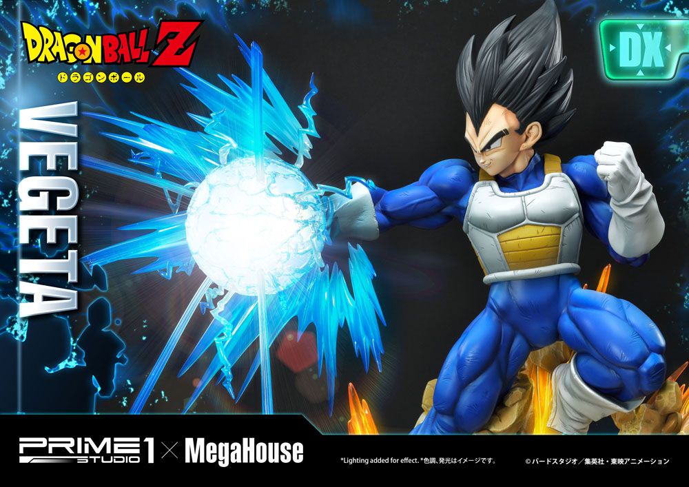 Dragon Ball Z Statue 1/4 Super Saiyan Vegeta Deluxe Version 64 cm - Damaged packaging