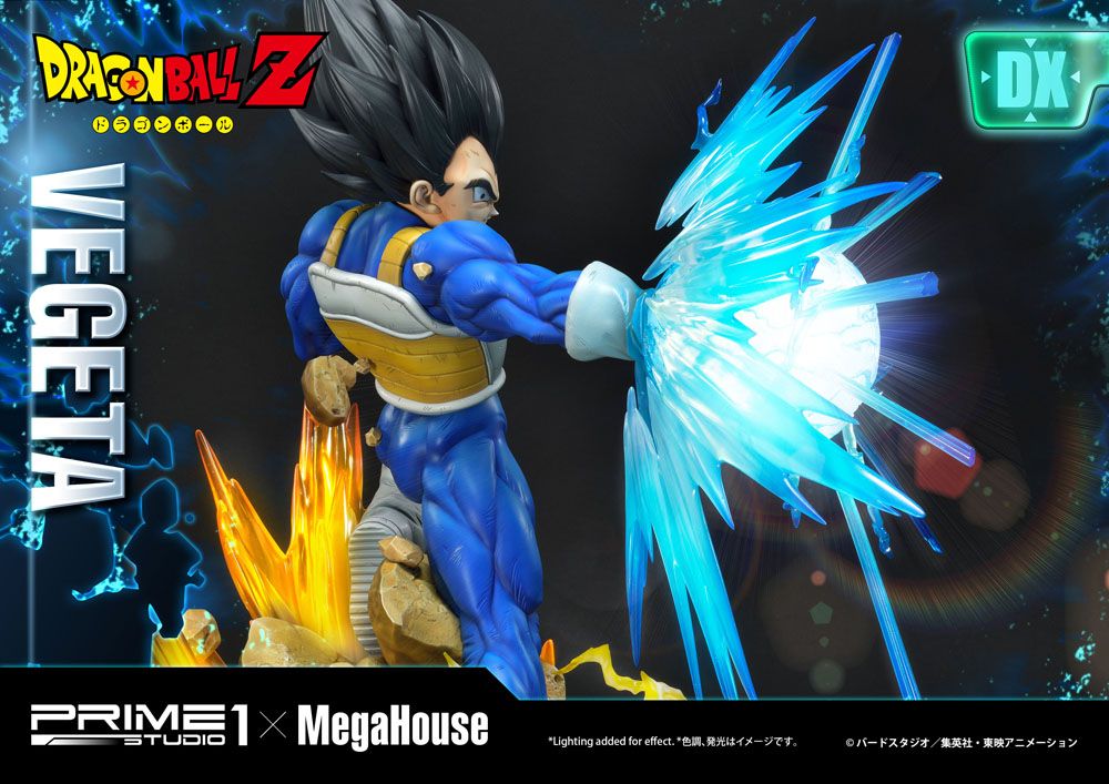 Dragon Ball Z Statue 1/4 Super Saiyan Vegeta Deluxe Version 64 cm - Damaged packaging