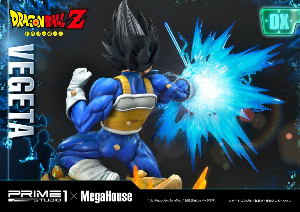 Dragon Ball Z Statue 1/4 Super Saiyan Vegeta Deluxe Version 64 cm - Damaged packaging