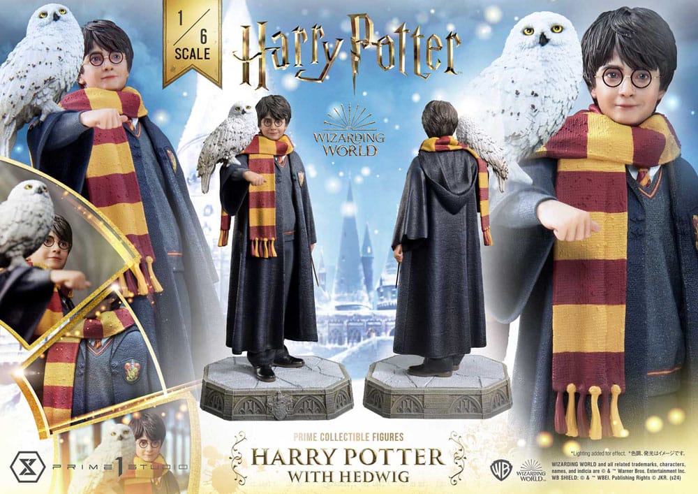 Harry Potter Prime Collectibles Statue 1/6 Harry Potter with Hedwig 28 cm