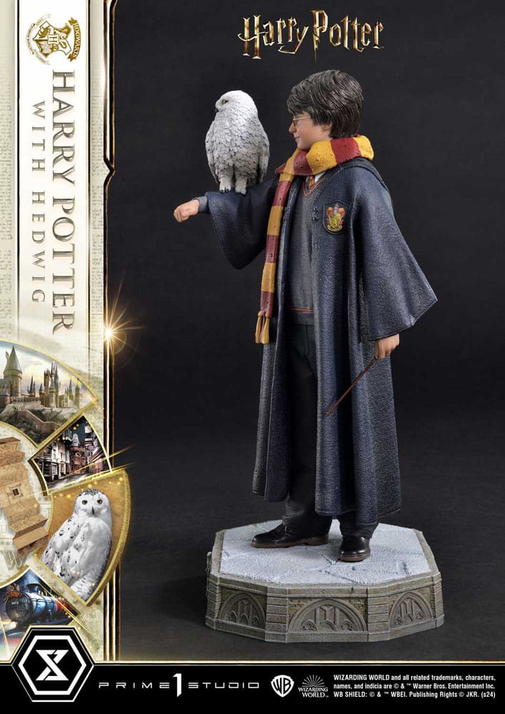 Harry Potter Prime Collectibles Statue 1/6 Harry Potter with Hedwig 28 cm