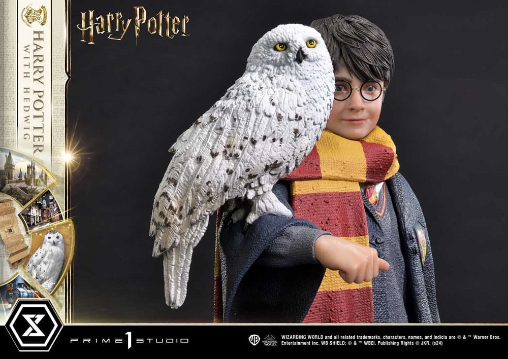 Harry Potter Prime Collectibles Statue 1/6 Harry Potter with Hedwig 28 cm