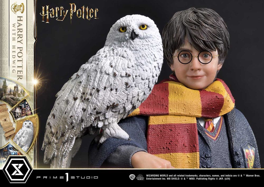 Harry Potter Prime Collectibles Statue 1/6 Harry Potter with Hedwig 28 cm