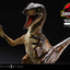 Jurassic Park Prime Collectibles Statue 1/10 Velociraptor Jump 21 cm