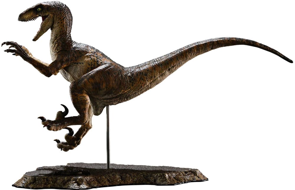 Jurassic Park Prime Collectibles Statue 1/10 Velociraptor Jump 21 cm