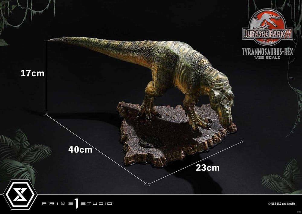 Jurassic Park III Prime Collectibles Statue 1/38 T-Rex 17 cm