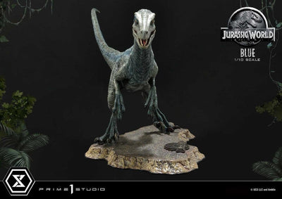 Jurassic World (Film) Prime Collectible Figures Statue 1/10 Blue 17 cm