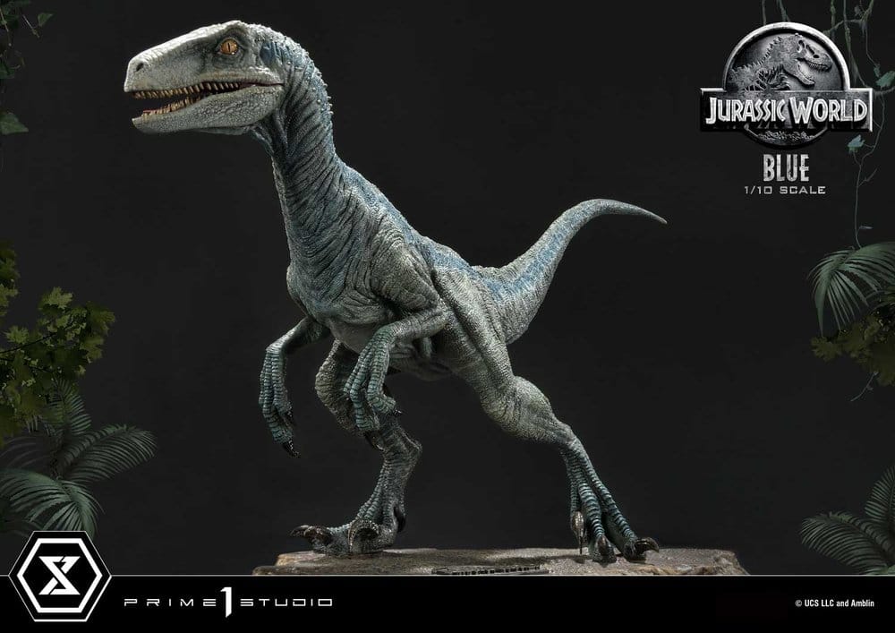 Jurassic World (Film) Prime Collectible Figures Statue 1/10 Blue 17 cm