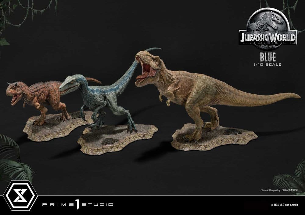 Jurassic World (Film) Prime Collectible Figures Statue 1/10 Blue 17 cm