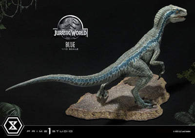 Jurassic World: Fallen Kingdom Prime Collectibles Statue 1/10 Blue (Open Mouth Version) 17 cm