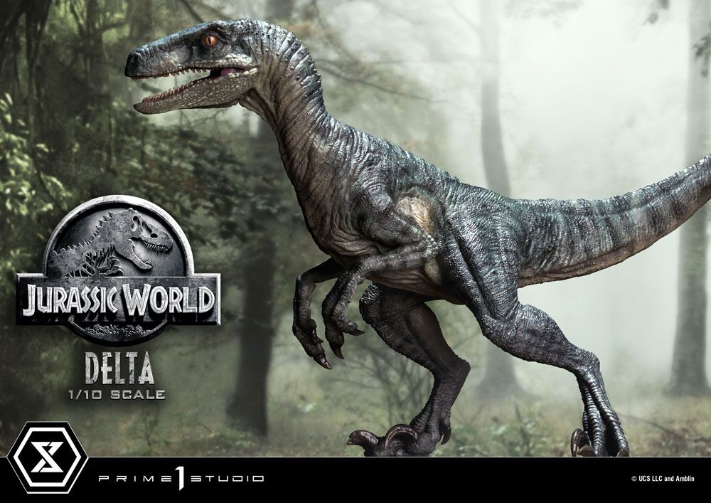 Jurassic World: Fallen Kingdom Prime Collectibles Statue 1/10 Delta 17 cm