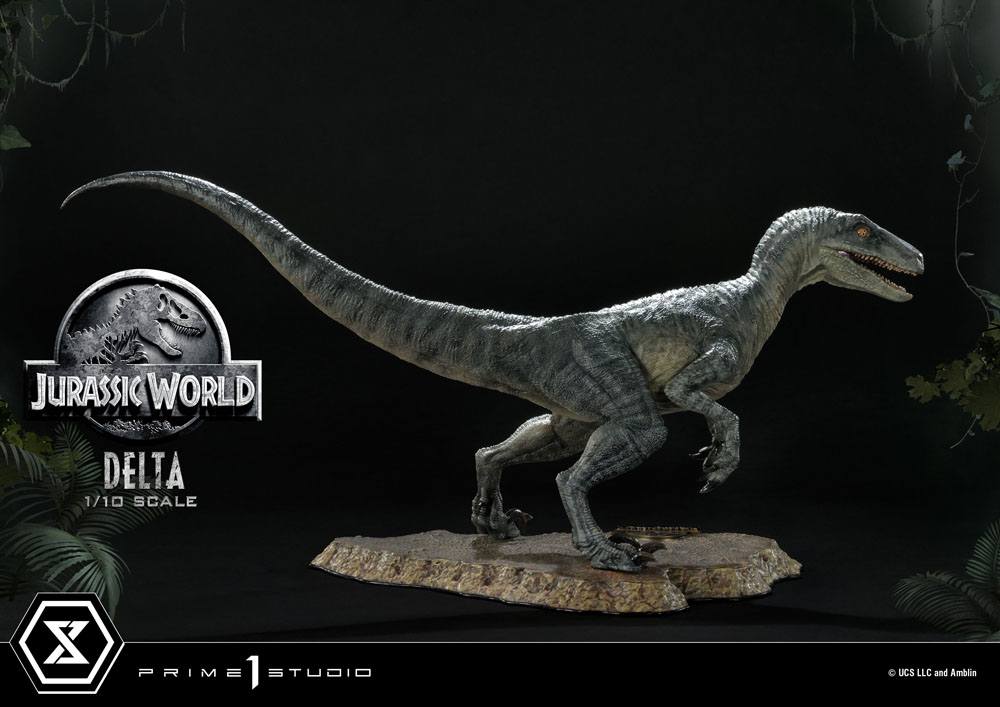 Jurassic World: Fallen Kingdom Prime Collectibles Statue 1/10 Delta 17 cm