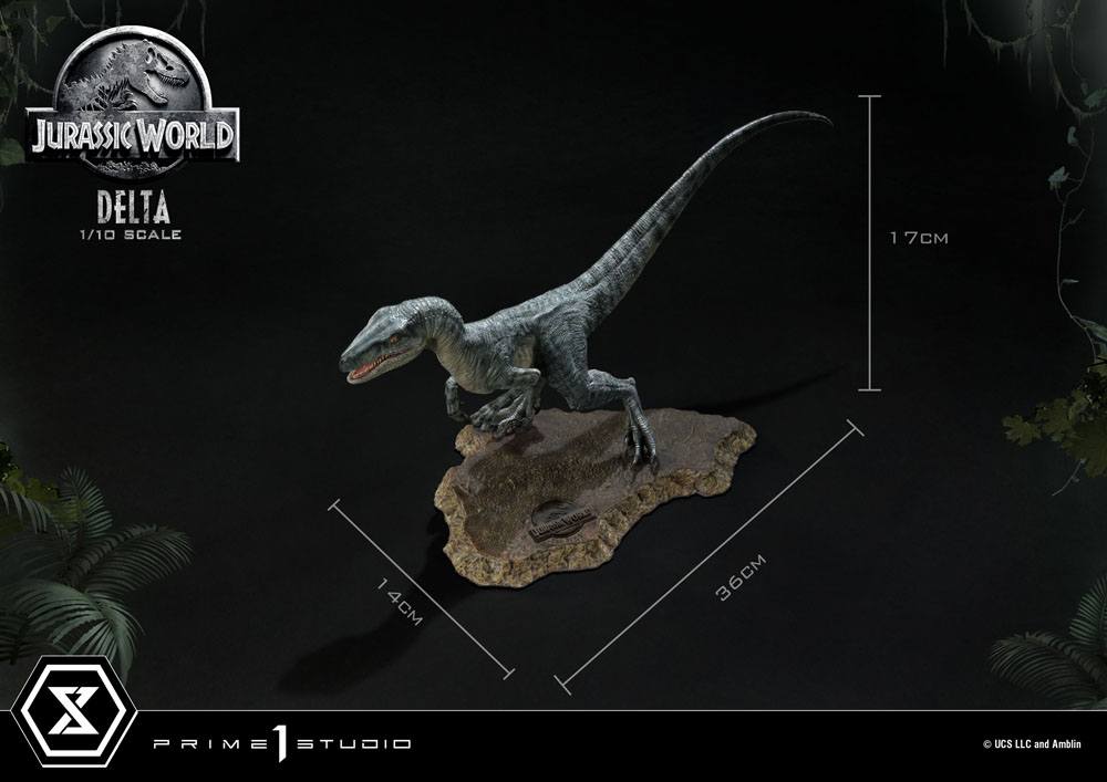 Jurassic World: Fallen Kingdom Prime Collectibles Statue 1/10 Delta 17 cm