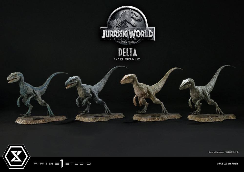 Jurassic World: Fallen Kingdom Prime Collectibles Statue 1/10 Delta 17 cm