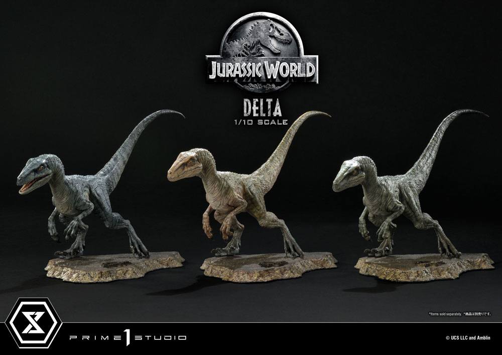 Jurassic World: Fallen Kingdom Prime Collectibles Statue 1/10 Delta 17 cm