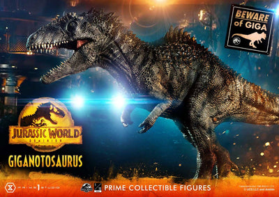 Jurassic World Dominion Prime Collectibles Statue 1/38 Giganotosaurus Toy Version 22 cm