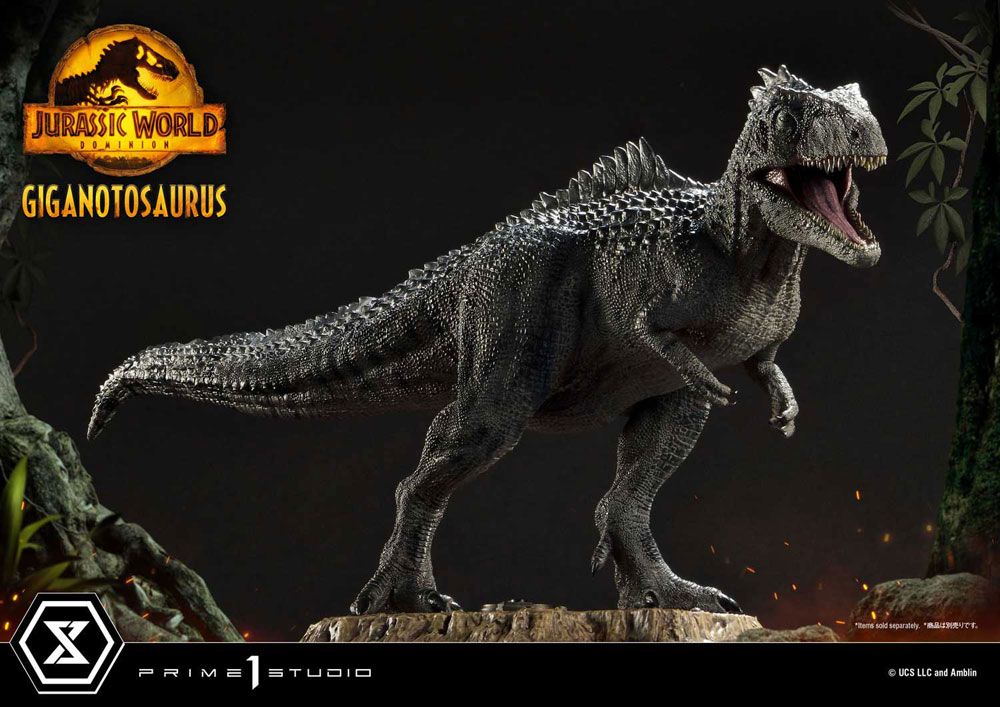 Jurassic World Dominion Prime Collectibles Statue 1/38 Giganotosaurus Toy Version 22 cm