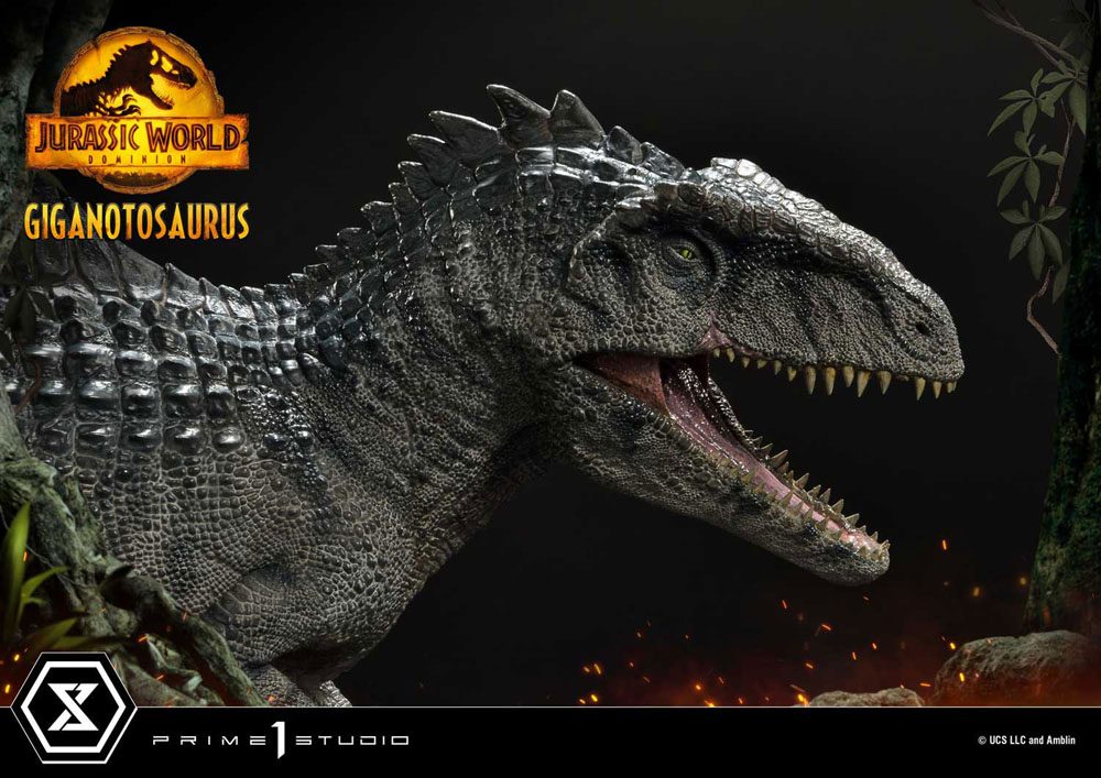 Jurassic World Dominion Prime Collectibles Statue 1/38 Giganotosaurus Toy Version 22 cm