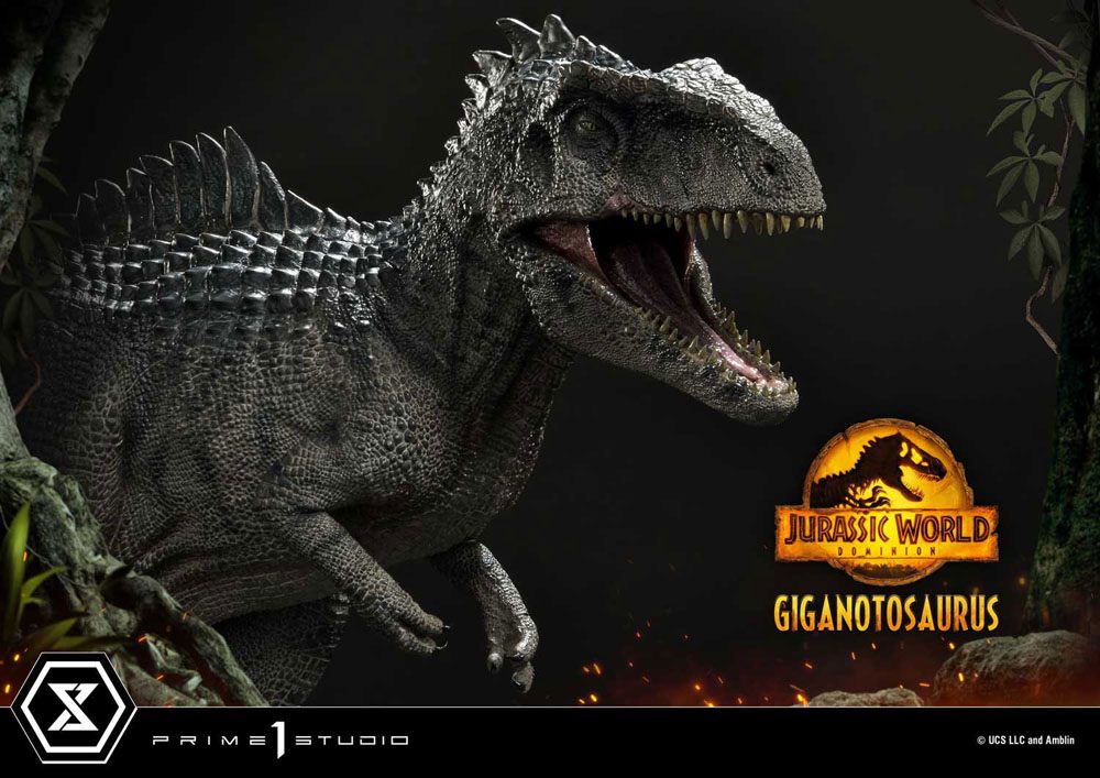 Jurassic World Dominion Prime Collectibles Statue 1/38 Giganotosaurus Toy Version 22 cm