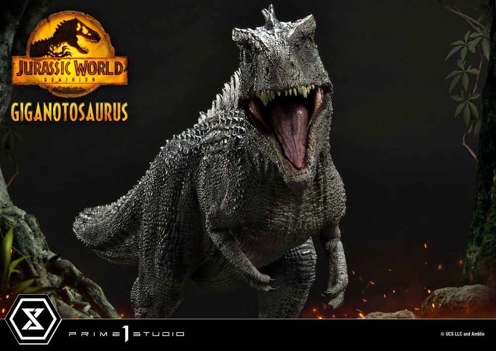 Jurassic World Dominion Prime Collectibles Statue 1/38 Giganotosaurus Toy Version 22 cm