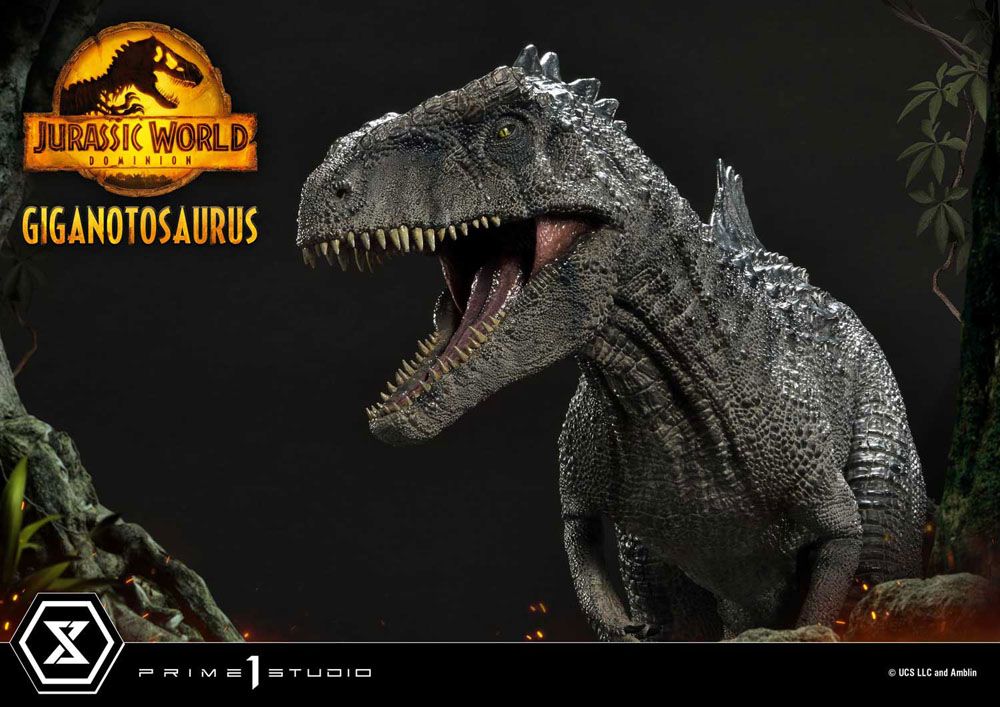 Jurassic World Dominion Prime Collectibles Statue 1/38 Giganotosaurus Toy Version 22 cm