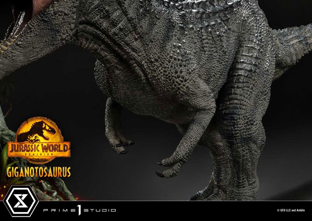 Jurassic World Dominion Prime Collectibles Statue 1/38 Giganotosaurus Toy Version 22 cm