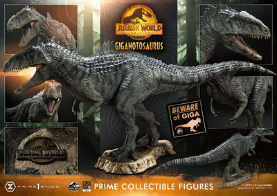 Jurassic World Dominion Prime Collectibles Statue 1/38 Giganotosaurus Toy Version 22 cm