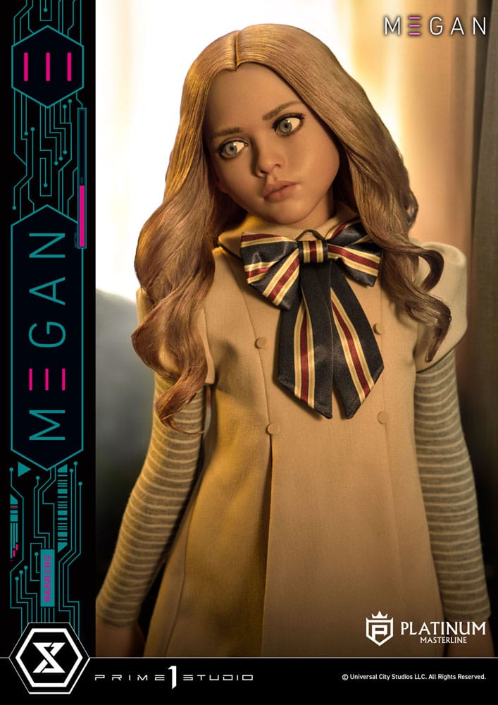 M3gan Platimum Masterline Series Statue 1/3 M3Gan 50 cm